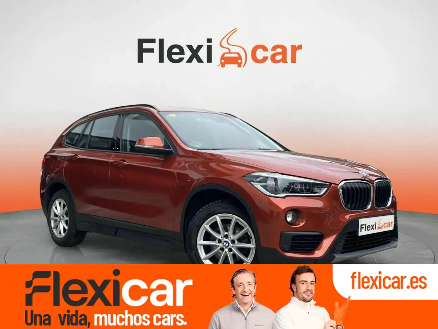 BMW X1 sDrive 18dA Naranja - 1