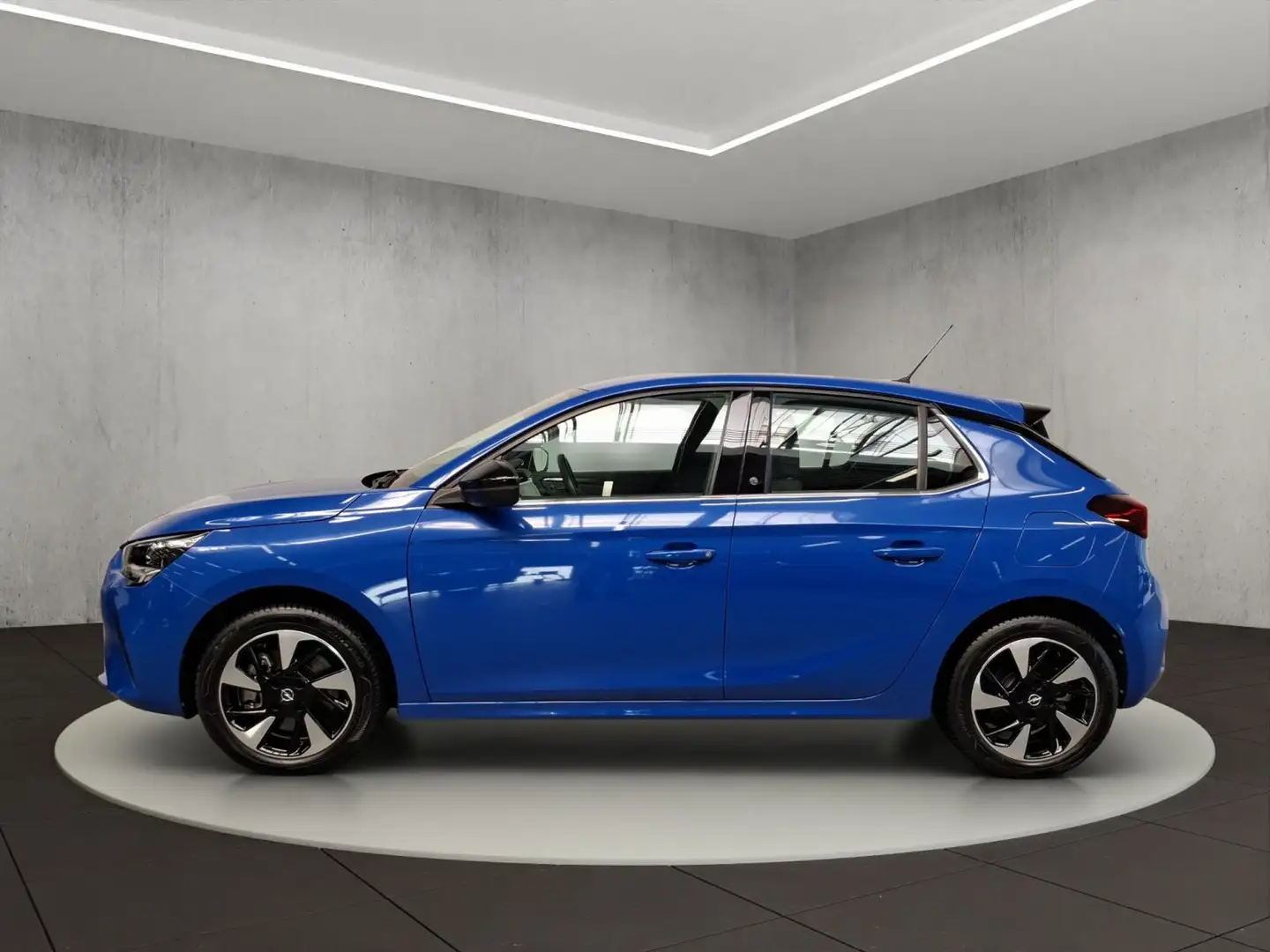 Opel Corsa-e Elegance 100 KW Automatik-Elektroantrieb Blauw - 2