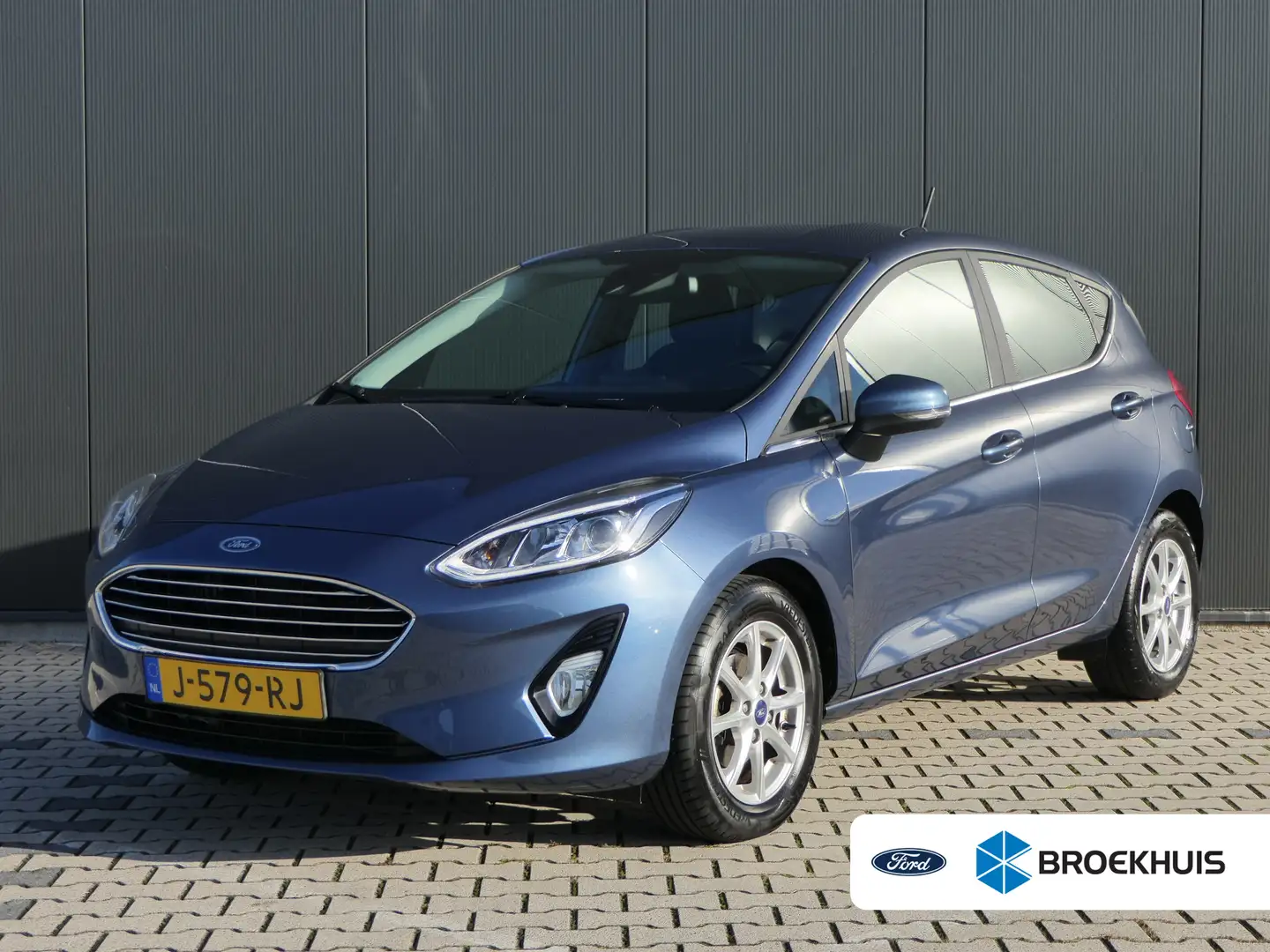 Ford Fiesta 1.0 EcoBoost Titanium | Navigatie | Climate Contro Bleu - 1