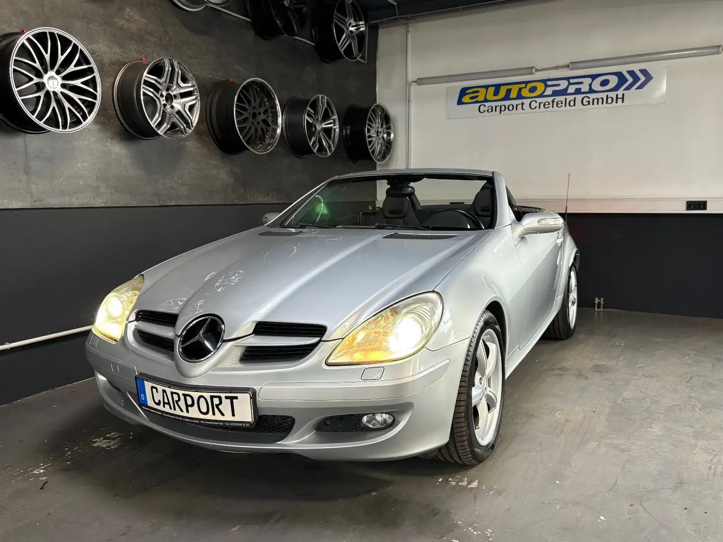 Mercedes-Benz SLK 350 HARMAN-KARDON/AIRSCARF/XENON Argent - 2