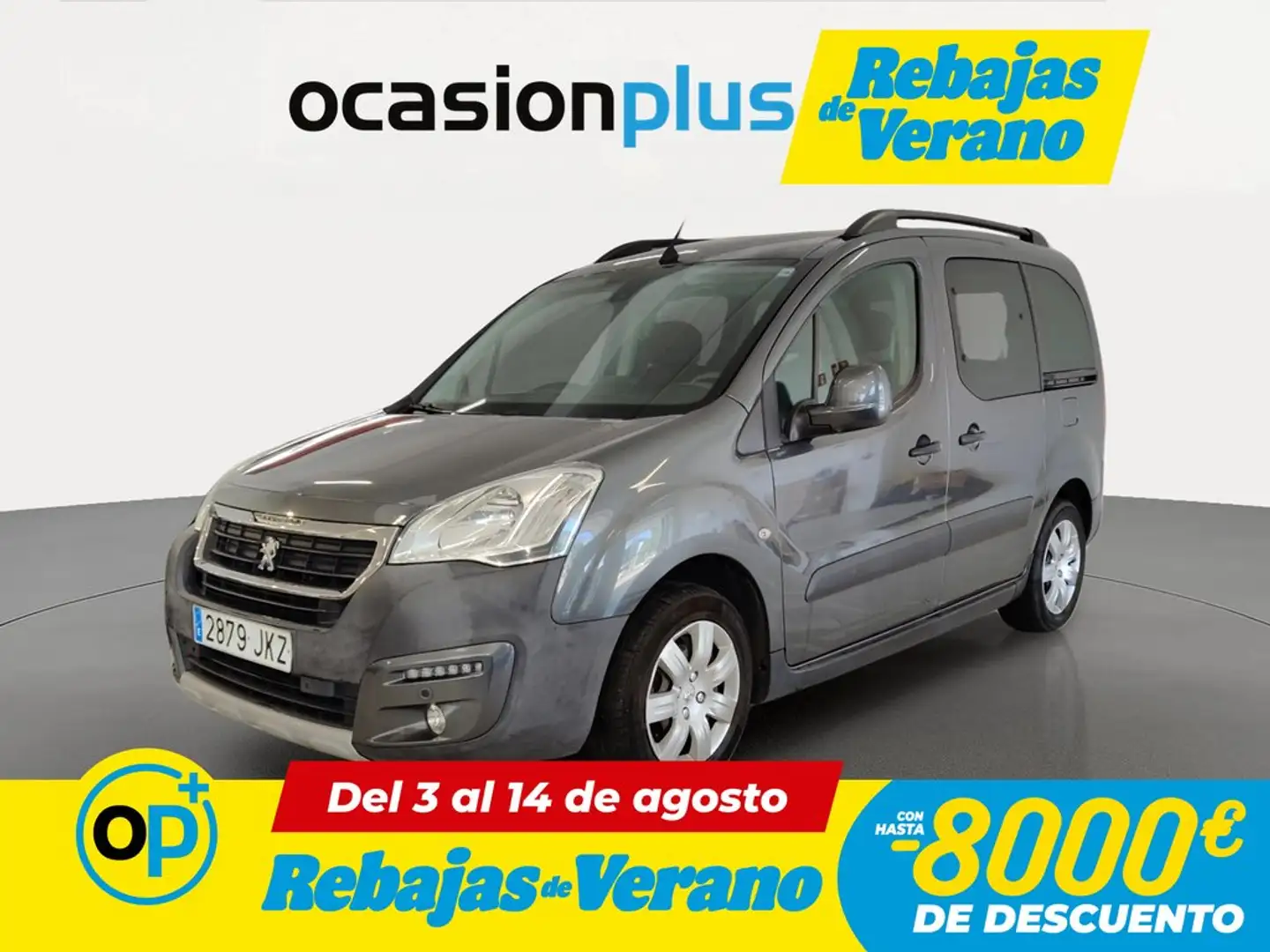 Peugeot Partner Tepee 1.6BlueHDI Outdoor 120 Gris - 1