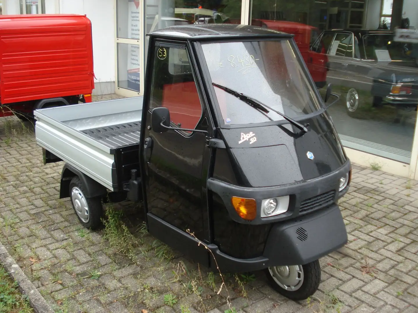 Piaggio Ape Ape 50 Pritsche Alu  (Drosselung 25km/h möglich) Negro - 2