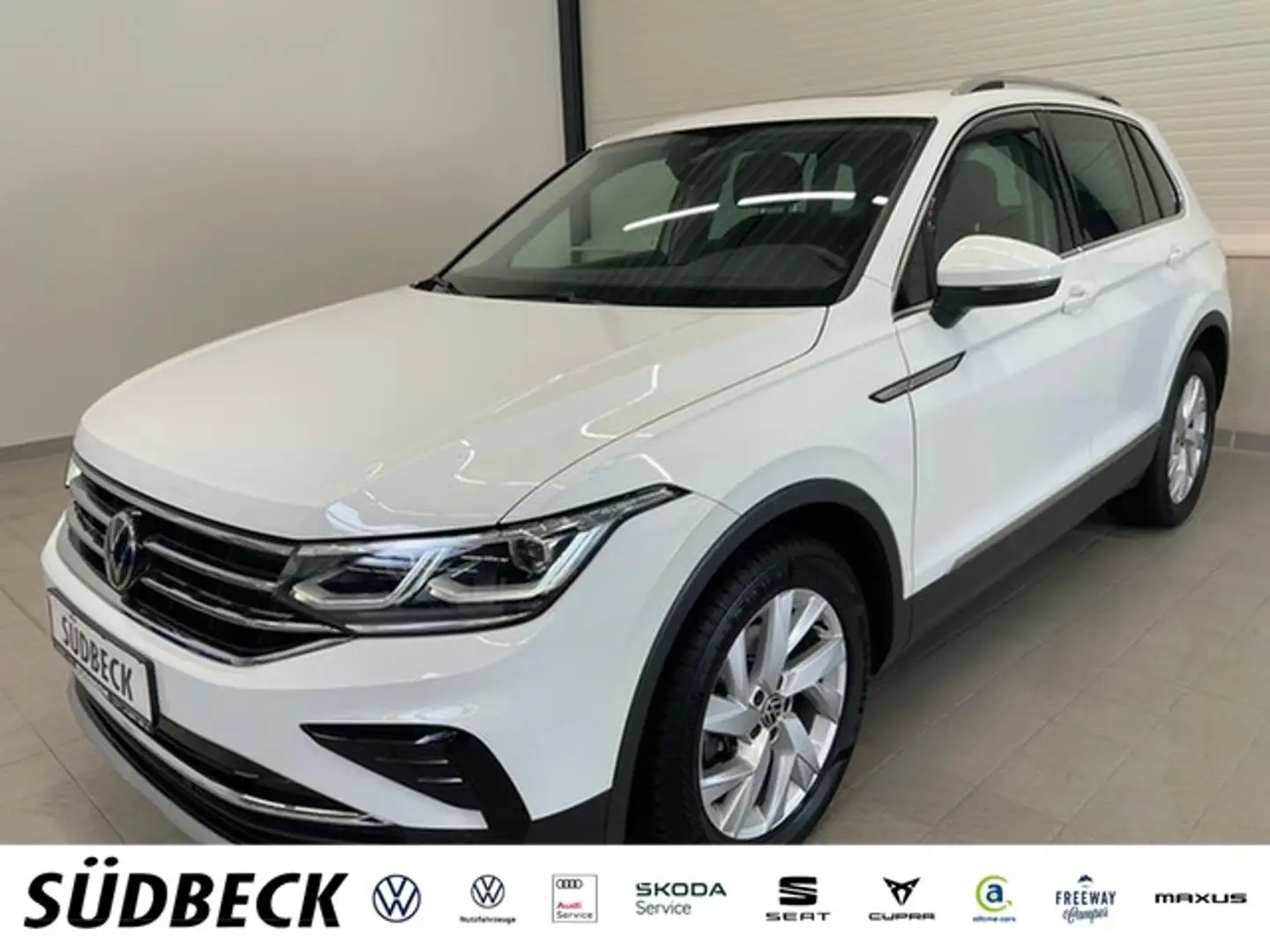 Volkswagen Tiguan 2.0 TDI Elegance Weiß - 1