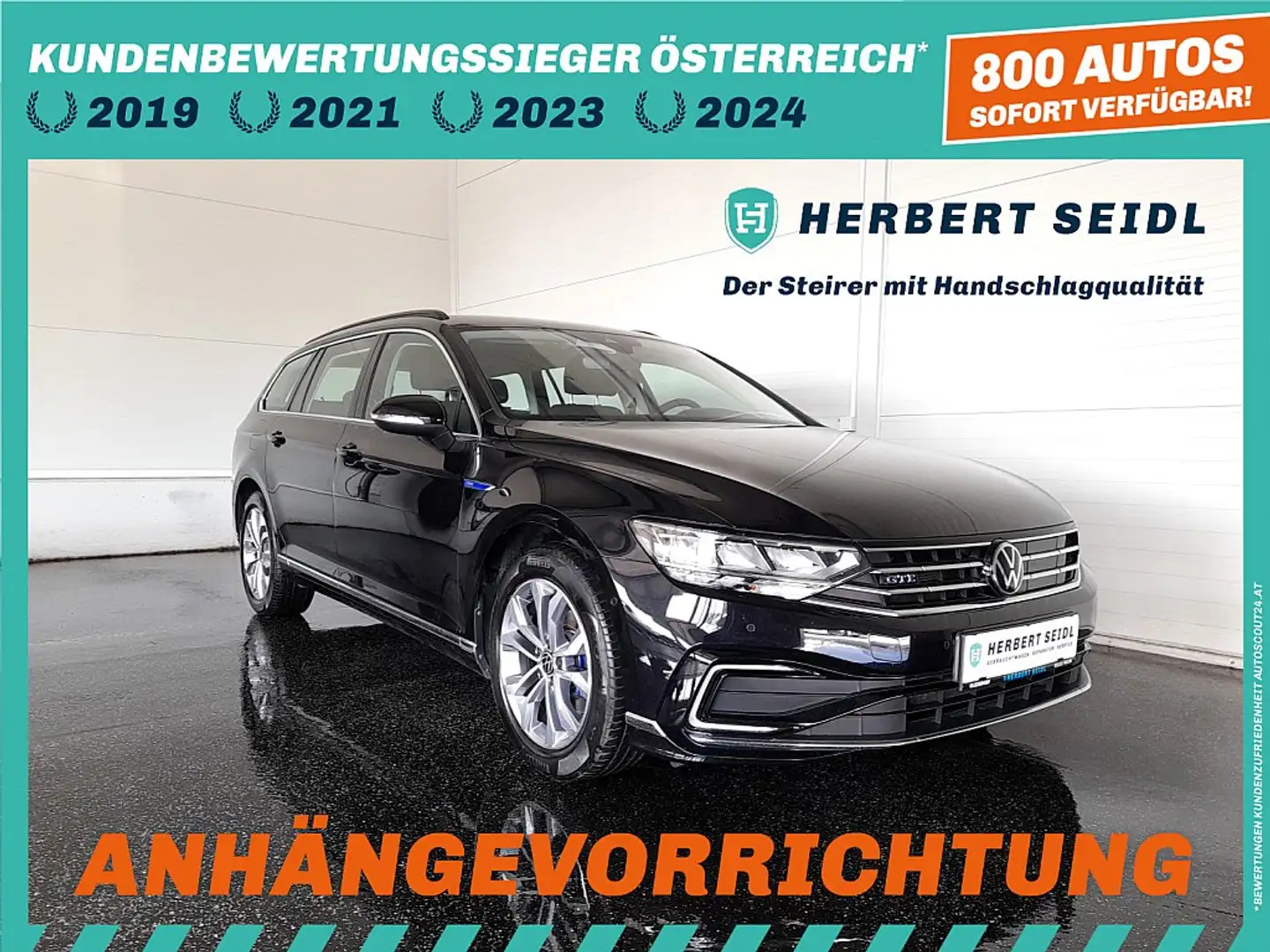 Volkswagen Passat Variant GTE e-Hybrid DSG *17 ZOLL / LED / NAVI / AHV & ... Schwarz - 1