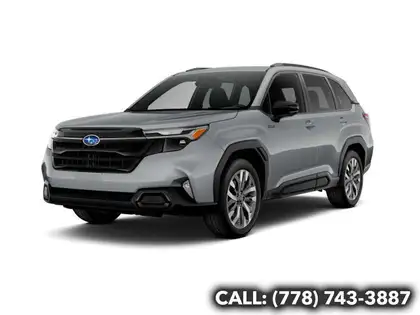 Gray 2026 Subaru Forester Hybrid Premier AWD SUV / Crossover Continuously Variable Transmission
