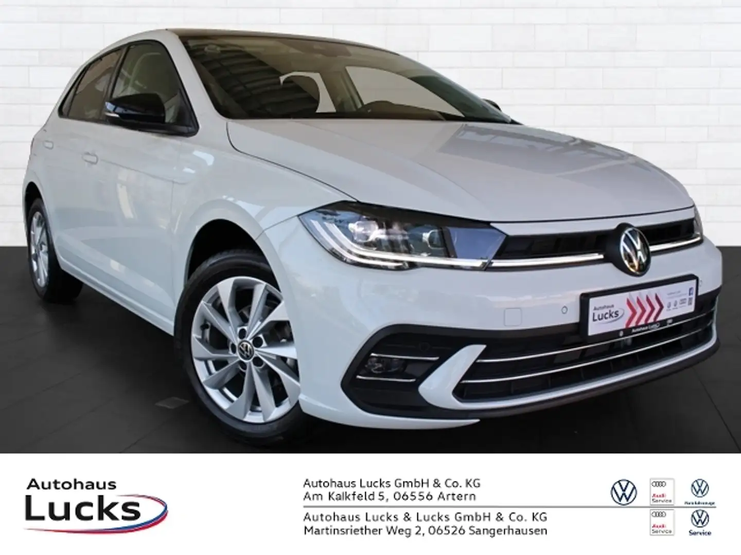Volkswagen Polo Style 1,0 TSI Style IQ Discover Matrix Weiß - 1
