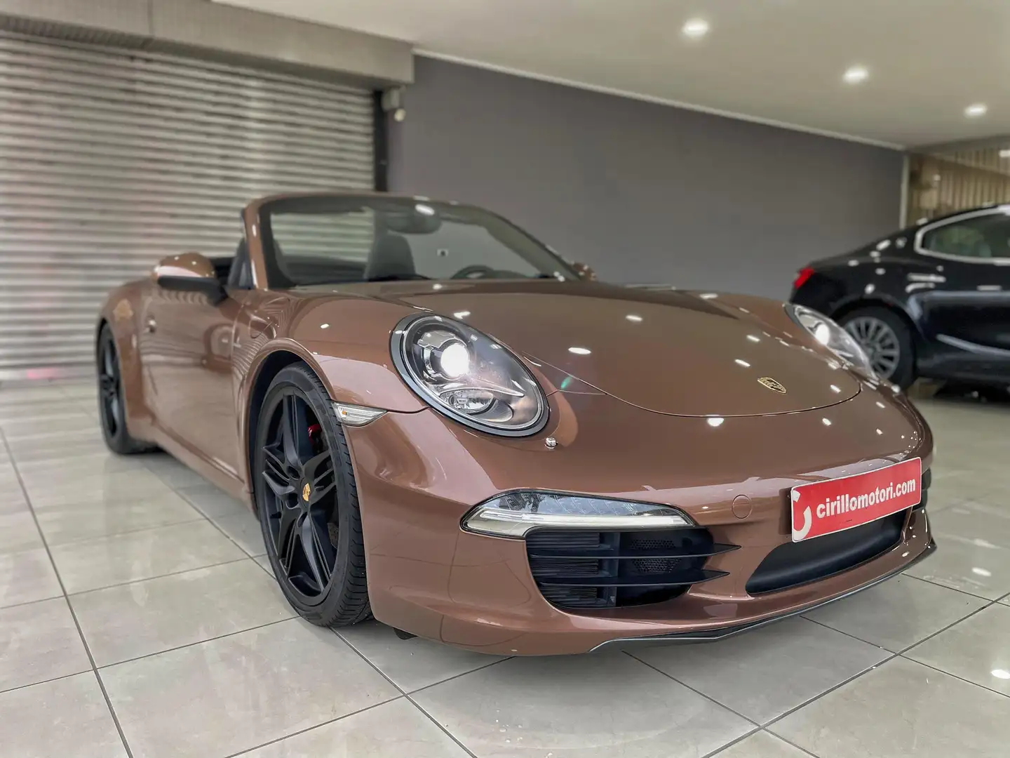 Porsche 991 911 Cabrio 3.4 Carrera PDK Brun - 2