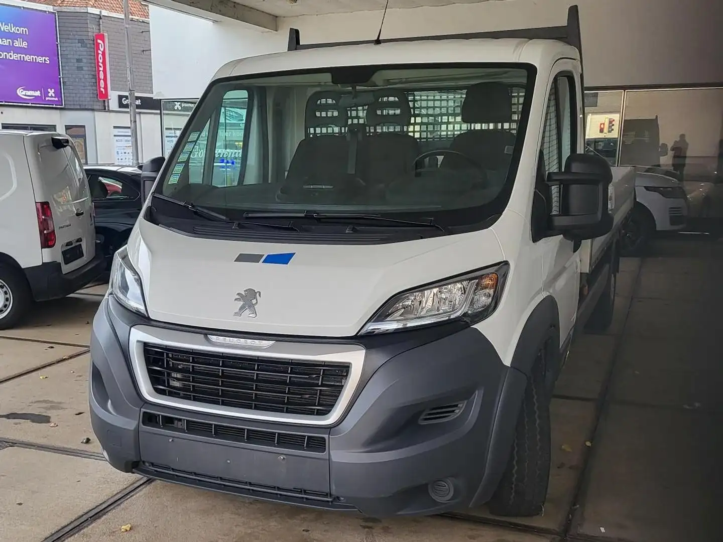 Peugeot Boxer Pick up Blanc - 1