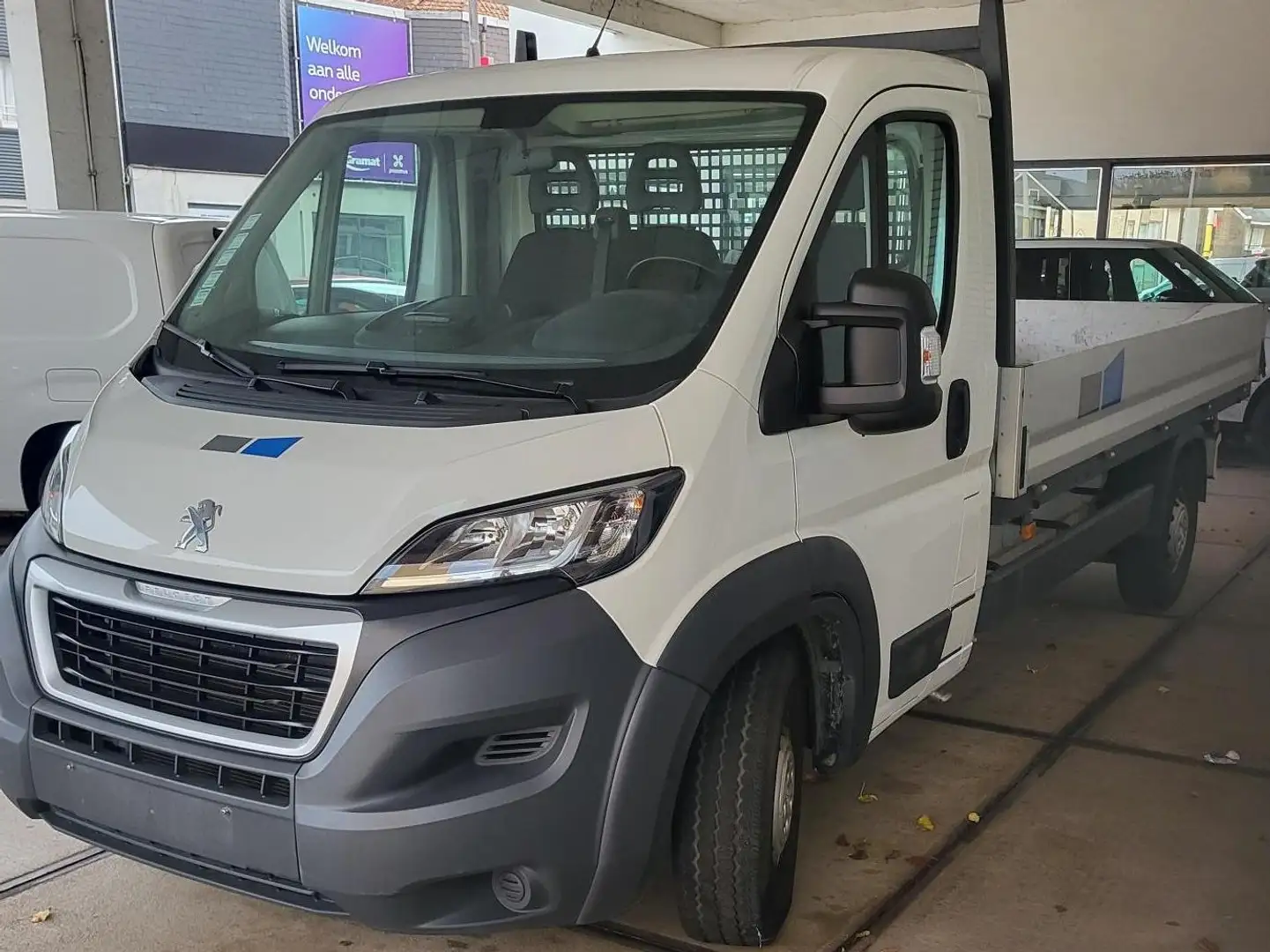 Peugeot Boxer Pick up Blanc - 2