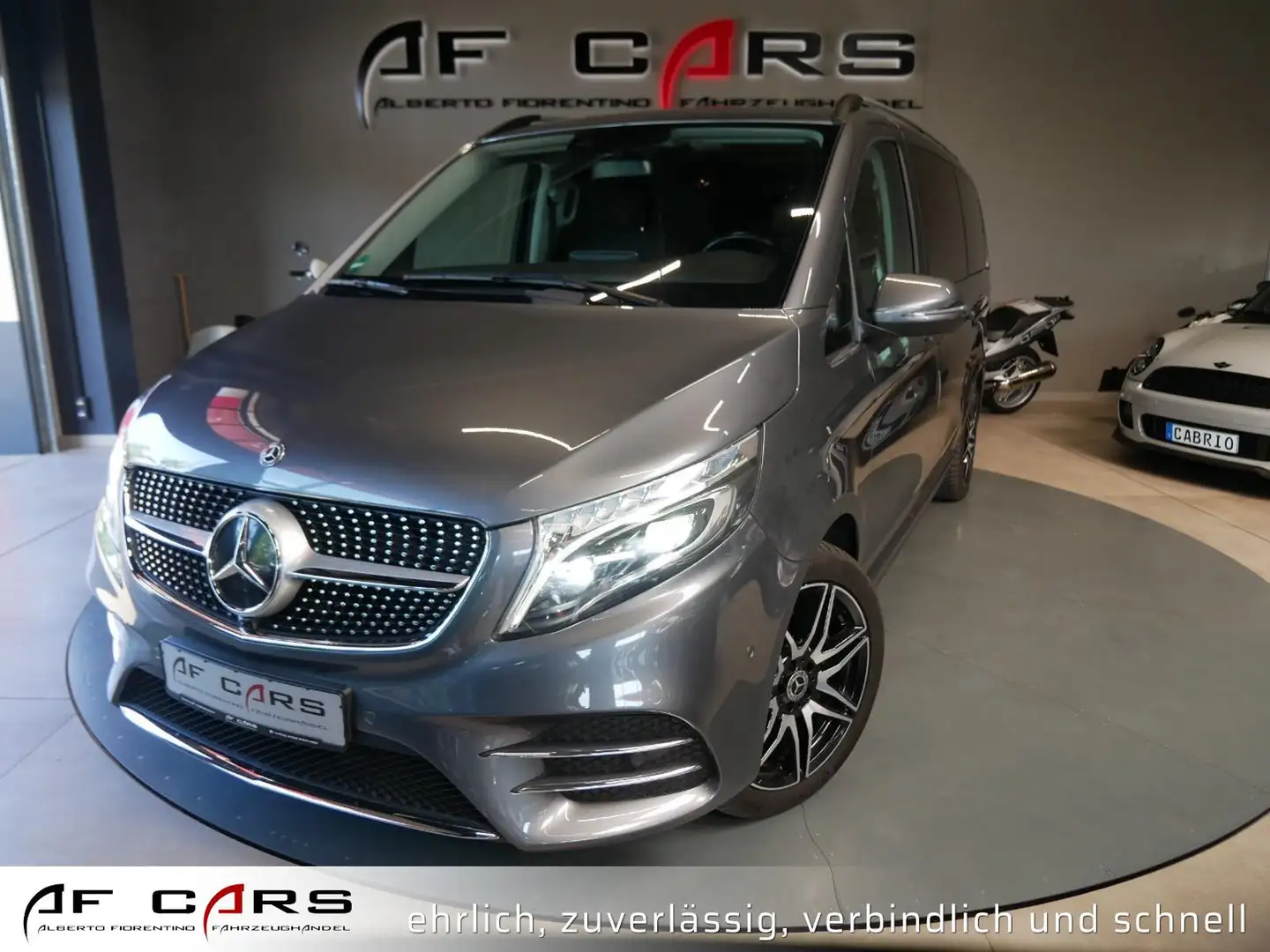 Mercedes-Benz V 250 d Editon lang AMG LED Pano Burmester Tisch Paket Grau - 1