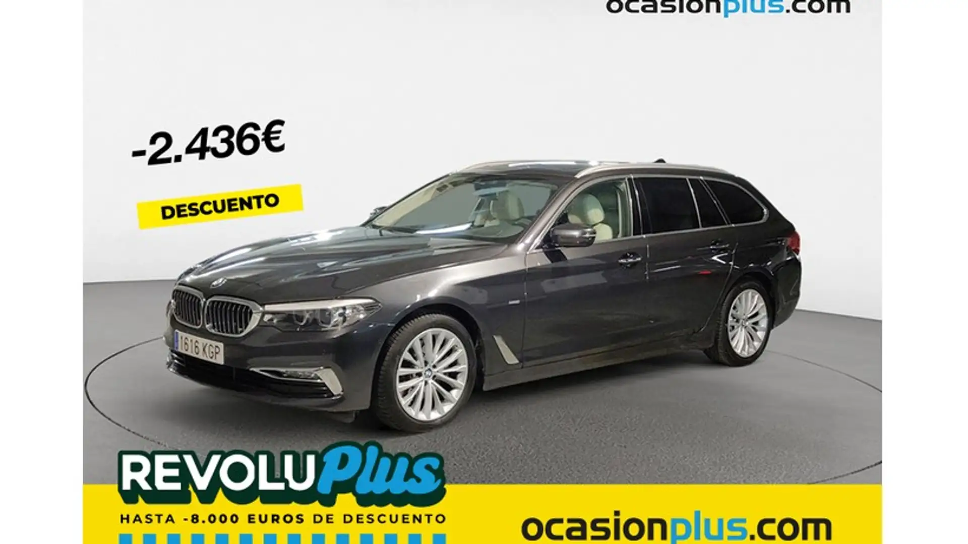 BMW 520 520d Touring Gris - 1