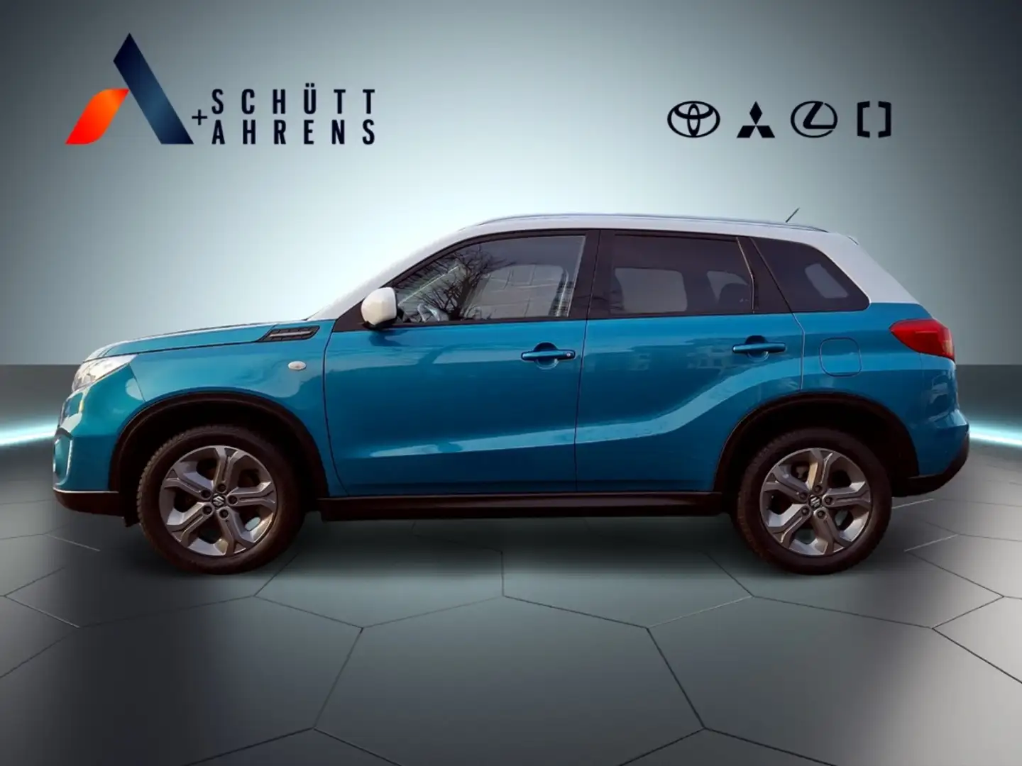 Suzuki Vitara 1.6 Comfort 4x2  ESP, Fensterheber, Freisprecheinr Blau - 2