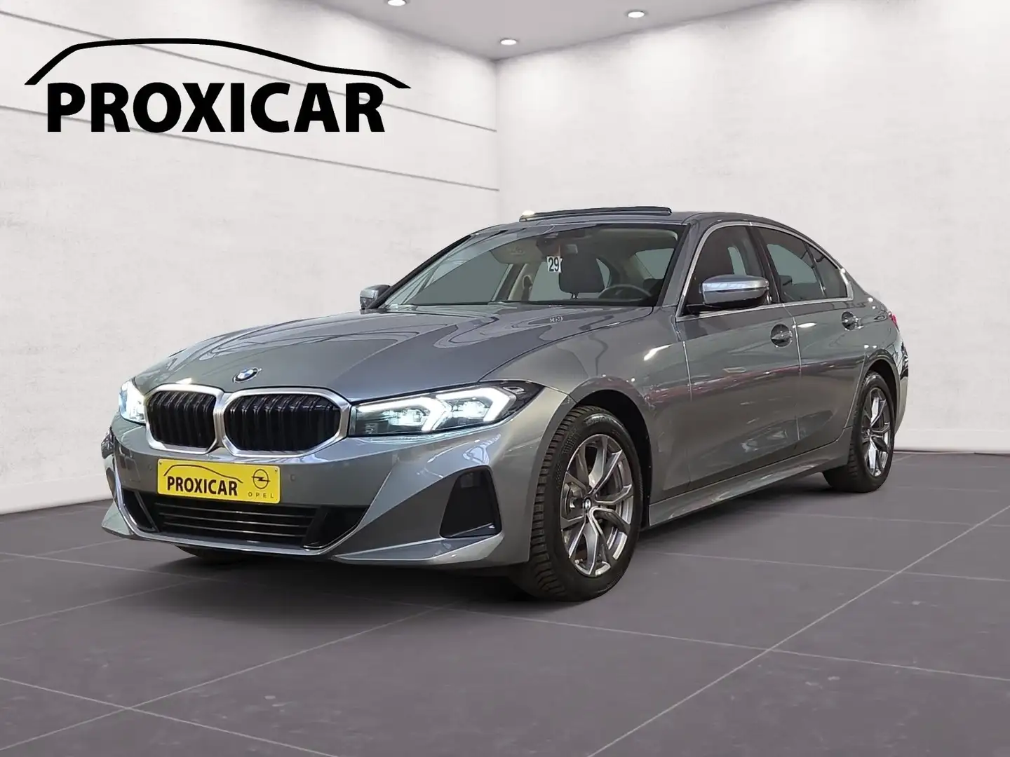 BMW 316 122cv dA MHEV Automatique Carplay*Pano/Ouvrant*GPS Gris - 1