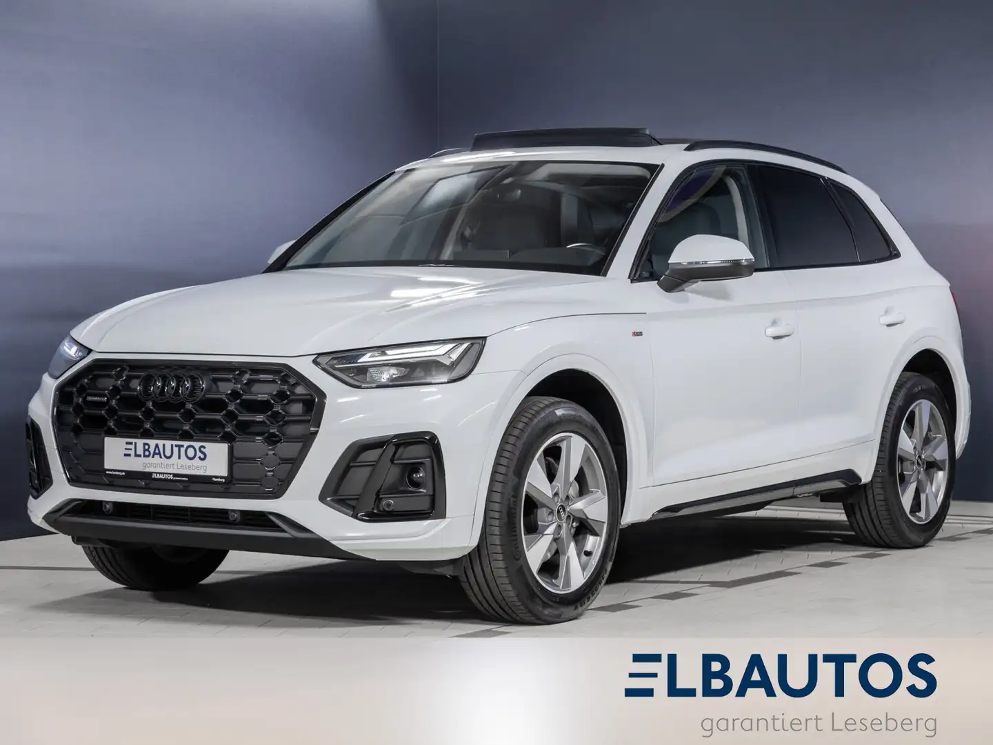 Audi Q5 Q5 45 TFSI quattro S-Line S-Tronic LED/AHK/Pano/ Weiß - 1