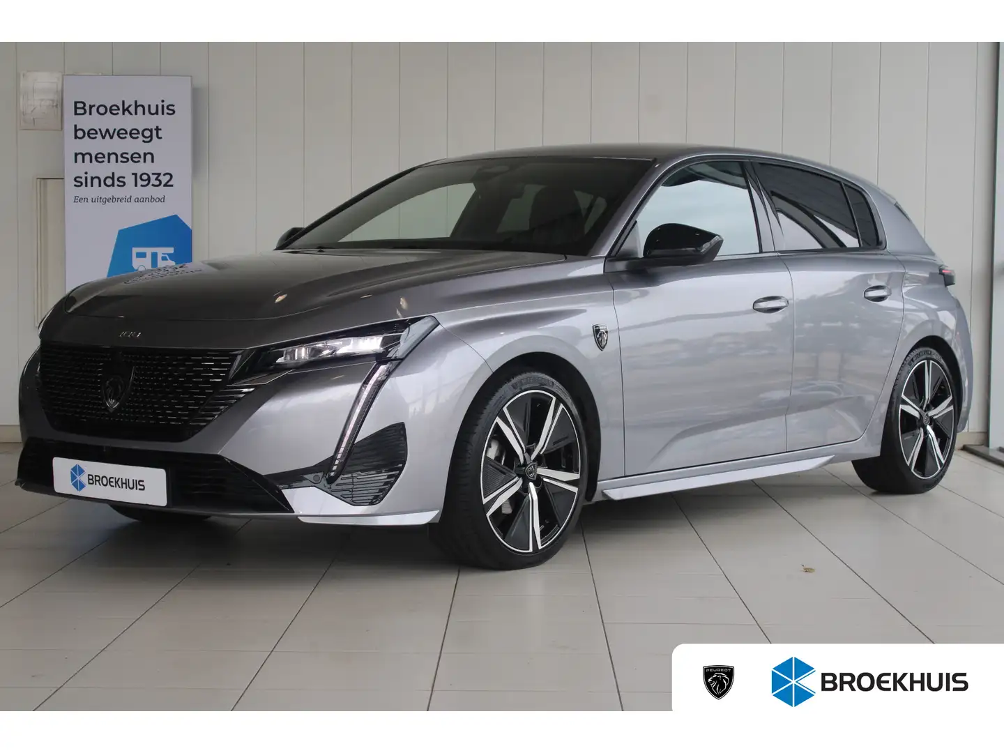 Peugeot 308 1.2 Turbo 130-PK GT EAT8 AUTOMAAT LUXE UITVOERING Grijs - 1