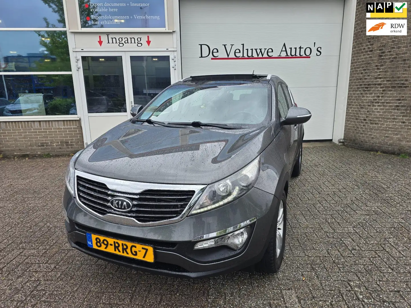 Kia Sportage 1.6 GDI X-ecutive Plus Pack motor vervangen ! Grau - 1