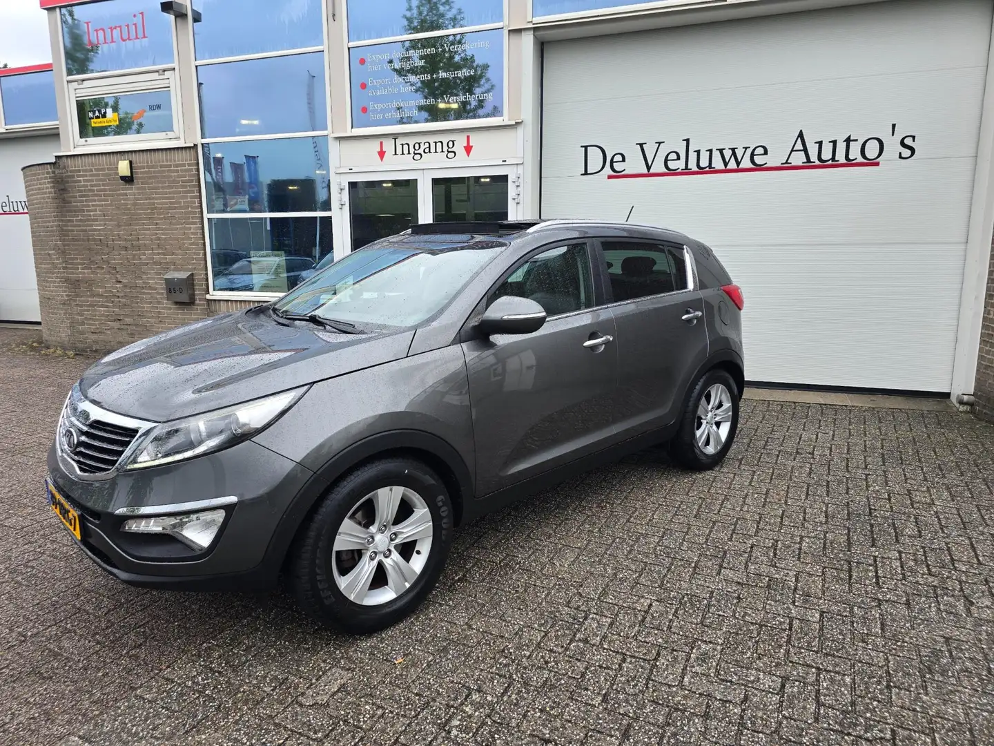 Kia Sportage 1.6 GDI X-ecutive Plus Pack motor vervangen ! Grau - 2