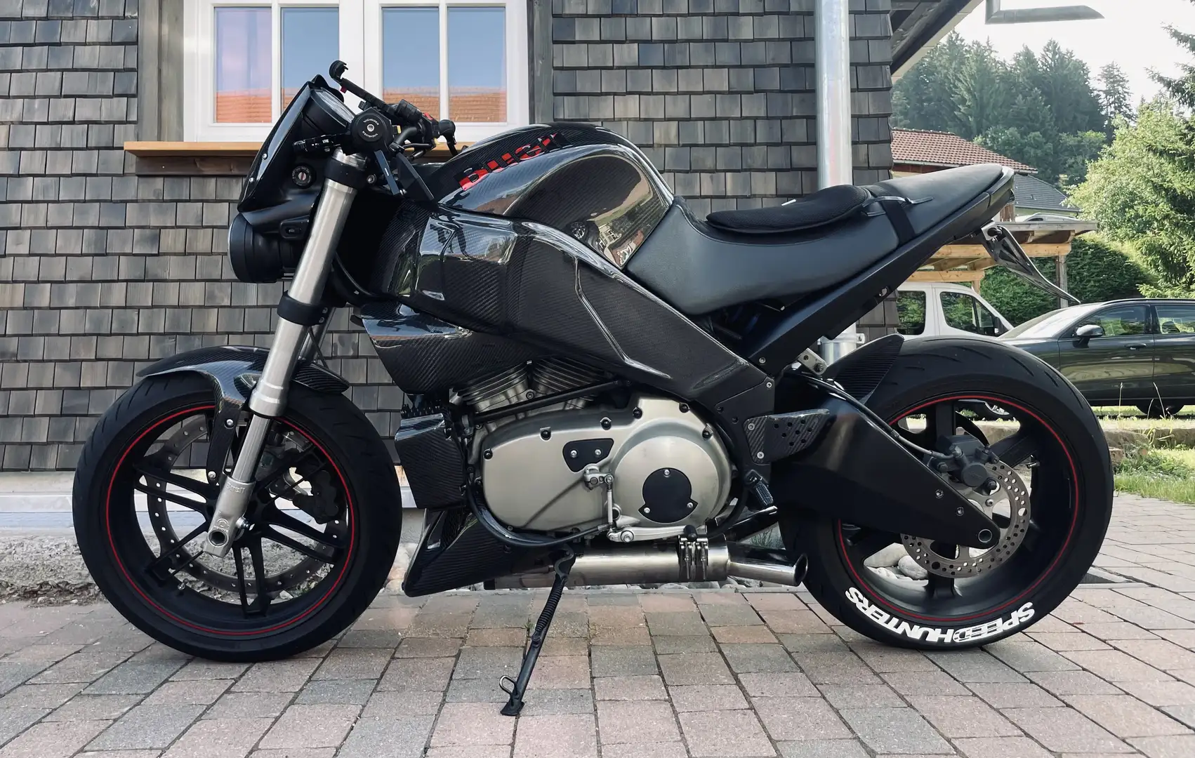 Buell XB 12 Umbau Carbon Top Zustand Schwarz - 1