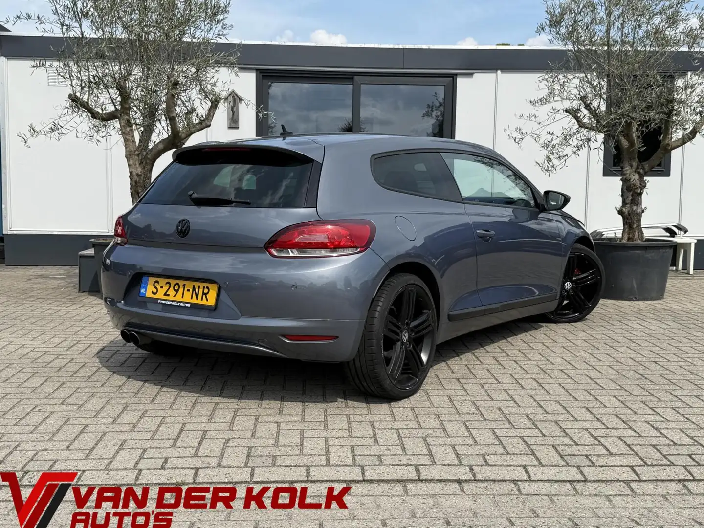 Volkswagen Scirocco 1.4 TSI Highline Nieuwe Ketting Navigatie Cruise C Gri - 2