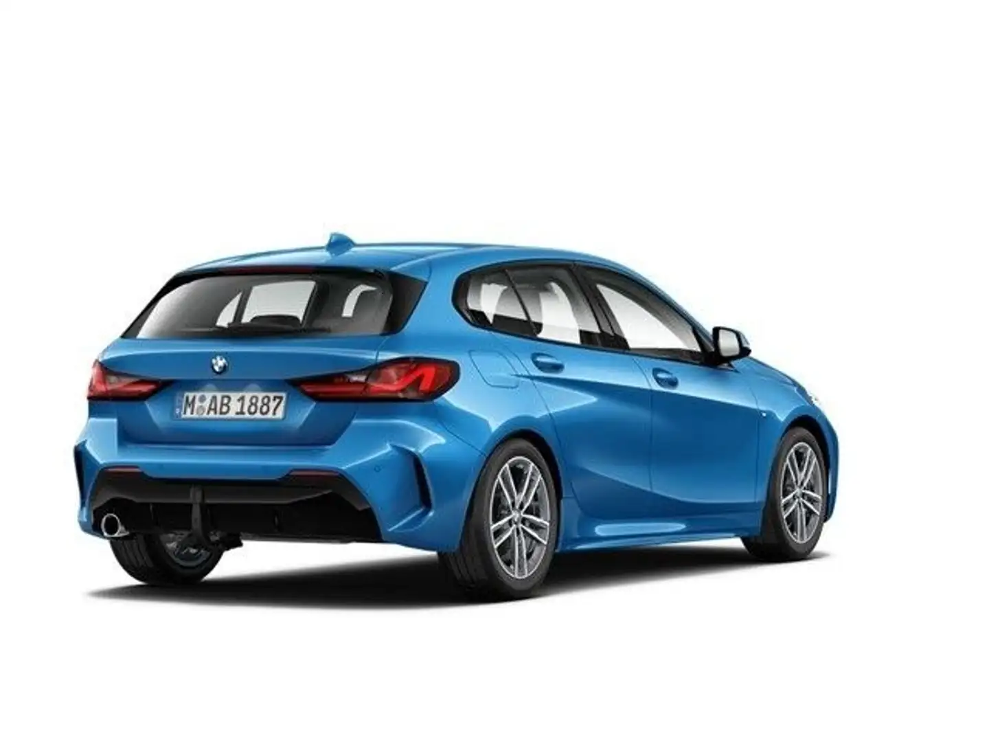 BMW 116 i M Sport Klimaaut. Sportsitze AHK PDC Blau - 2