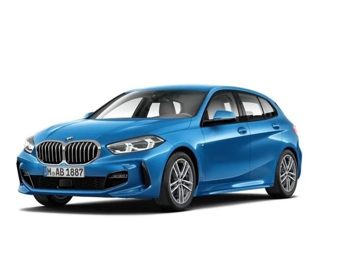BMW 116 i M Sport Klimaaut. Sportsitze AHK PDC Blau - 1