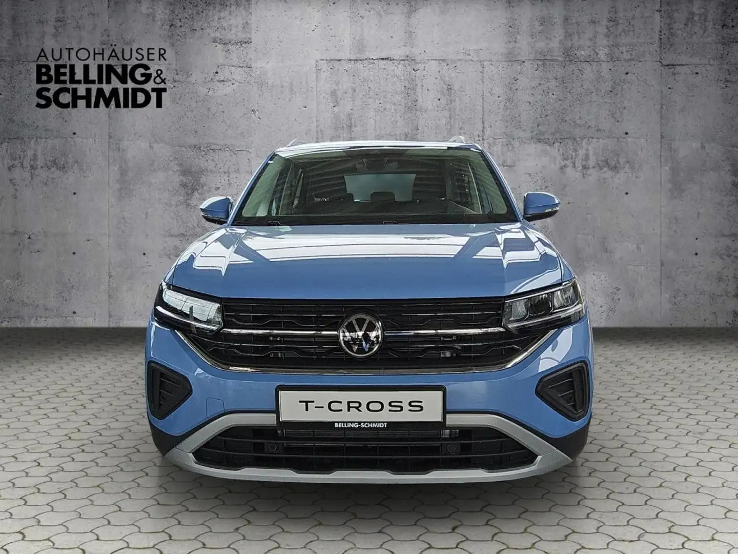 Volkswagen T-Cross Life 1.0 l TSI OPF 85 kW (115 PS) 6-Gang Blau - 2