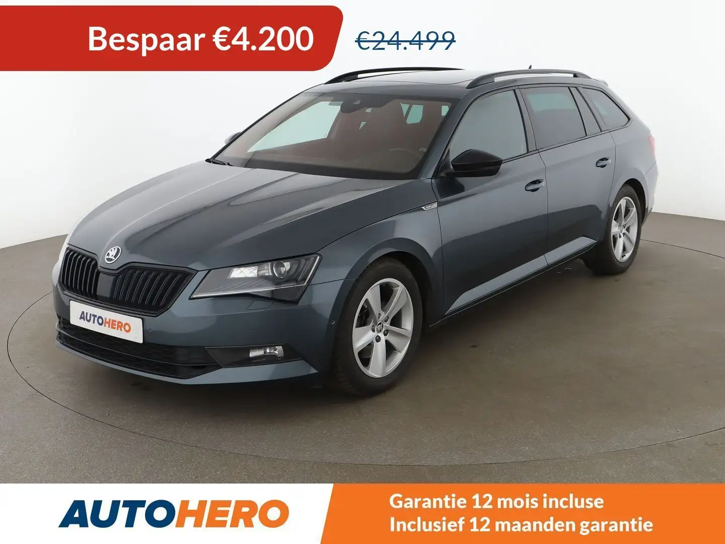 Skoda Superb 2.0 TDI SportLine 4x4 Grau - 1