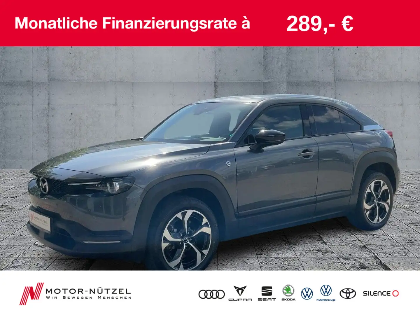 Mazda MX-30 e-SKYACTIV R-EV AD'VANTAGE LED+NAVI+ACC Gris - 1