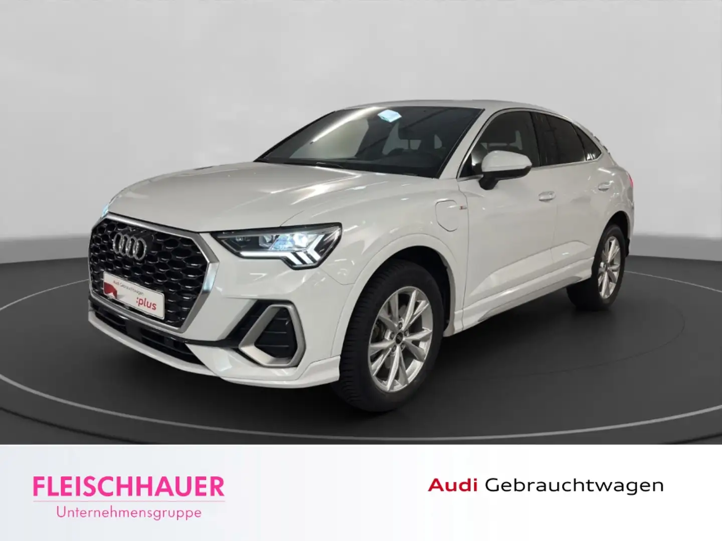 Audi Q3 Sportback 45 TFSI e S line Navi+LED+360°+GRA+VC Weiß - 1