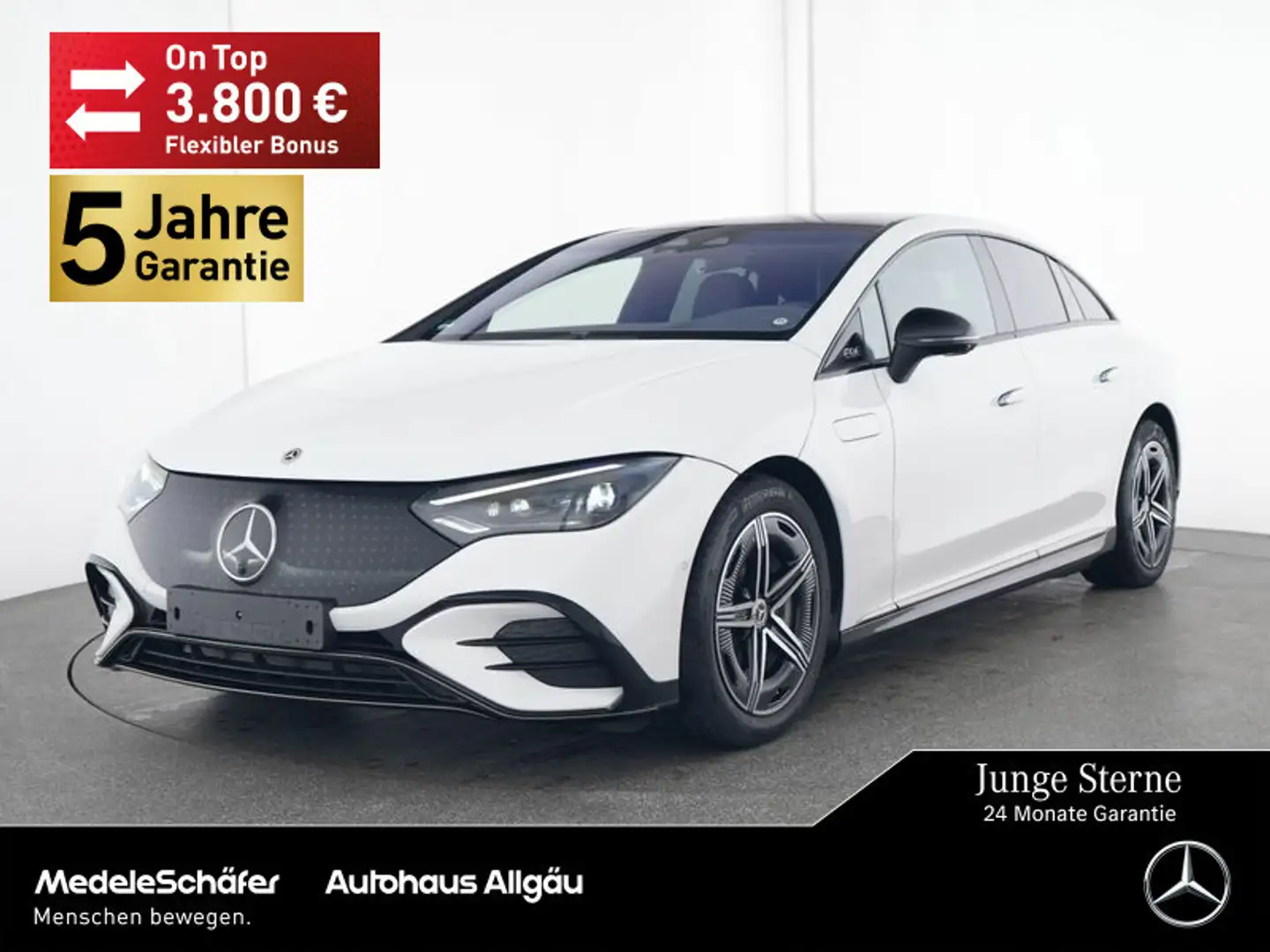 Mercedes-Benz EQE 500 EQE 500 4M AMG Airmatic HYPER TV MASSAGE NP122 LED Biały - 1