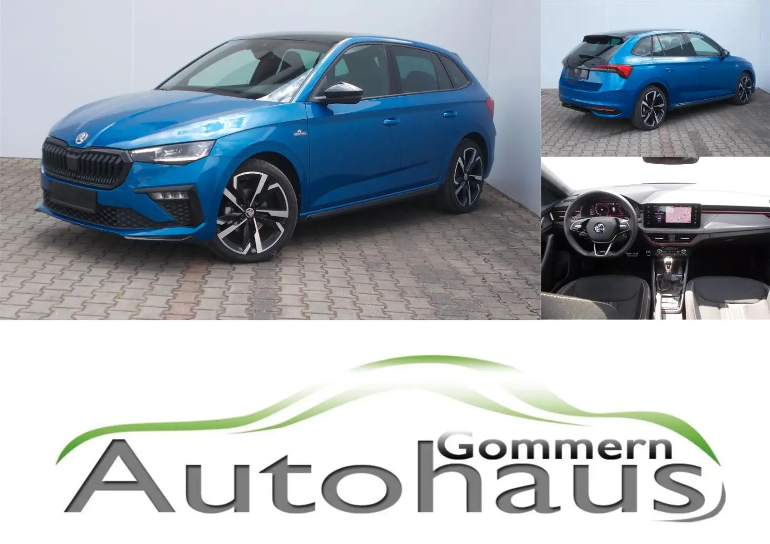 Skoda Scala 1.5 TSI DSG  Monte Carlo mit vielen Extras Blau - 1