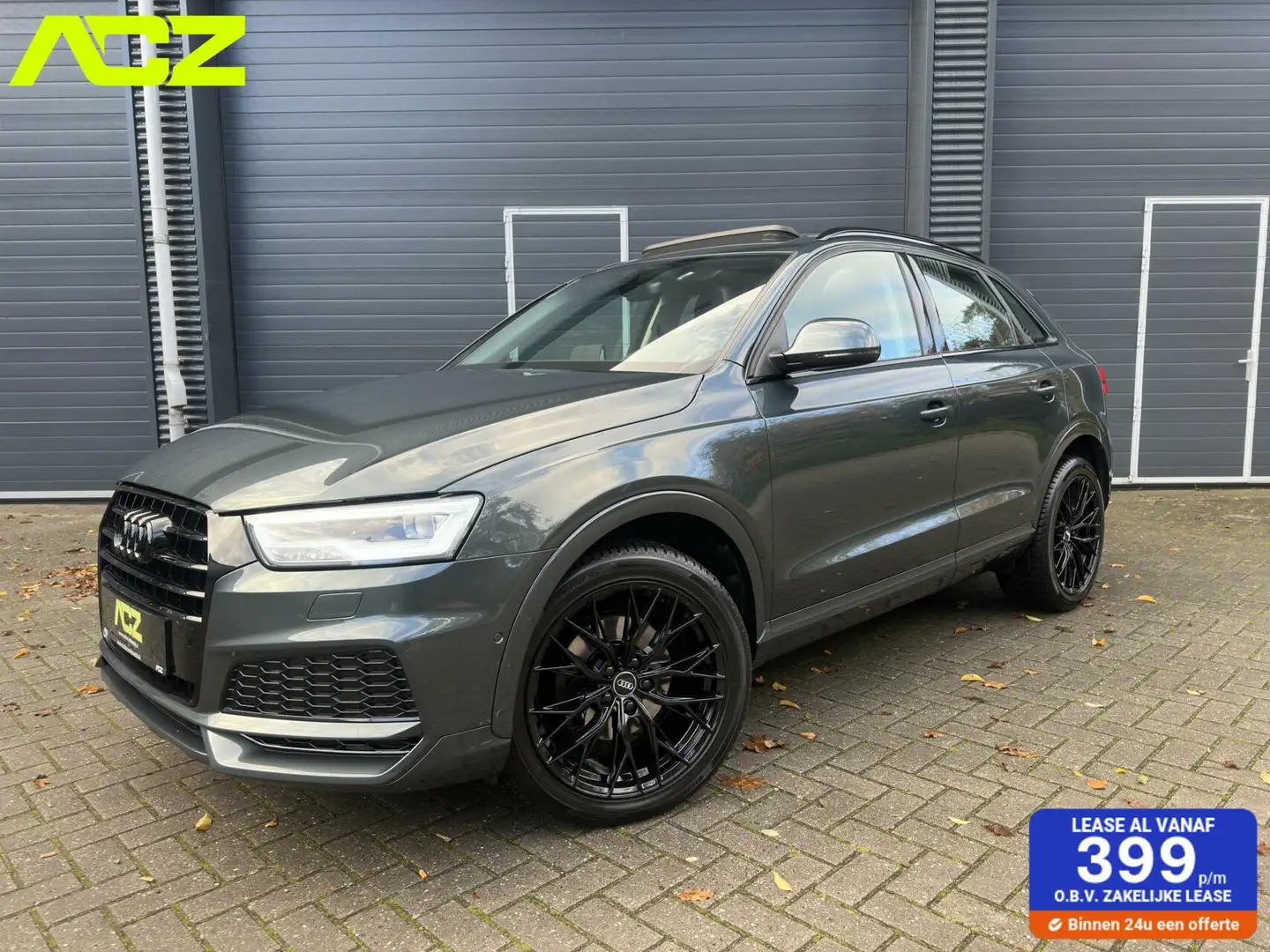 Audi Q3 2.0 TFSI Quattro S-LINE Black Optic|Pano|Navi|Keyl Grün - 1