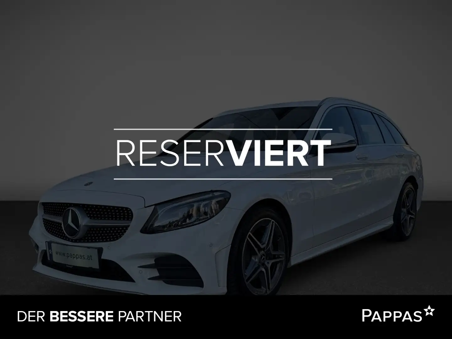 Mercedes-Benz C 180 T-Modell PTS Cam Navi AUT LED SHZ Keyl Weiß - 1