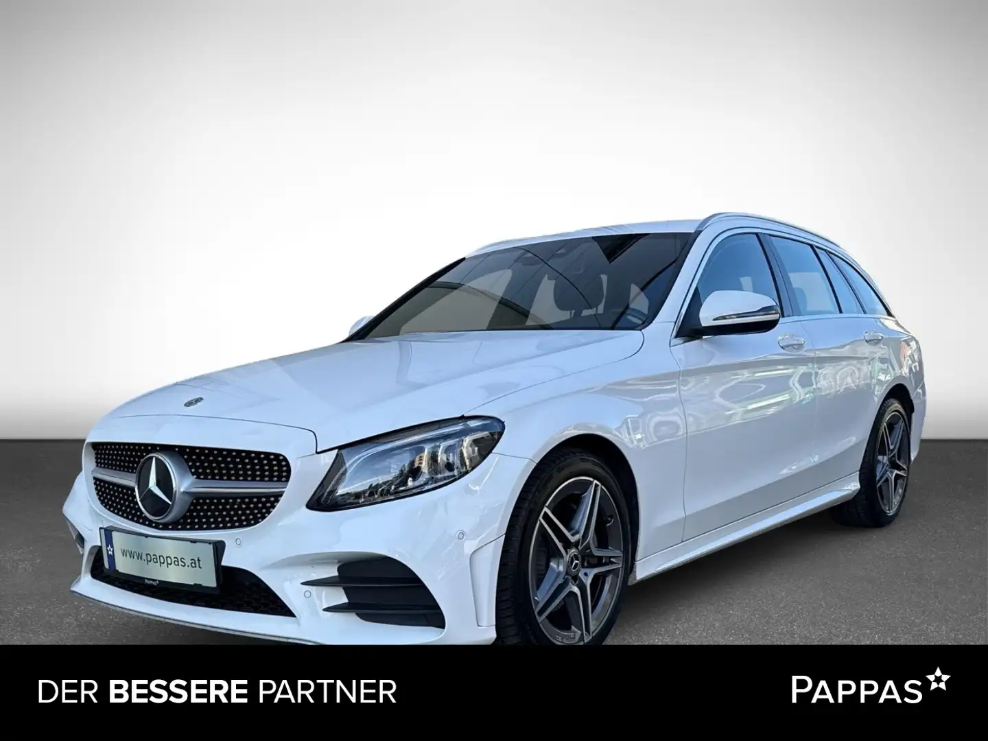 Mercedes-Benz C 180 T-Modell PTS Cam Navi AUT LED SHZ Keyl Weiß - 1