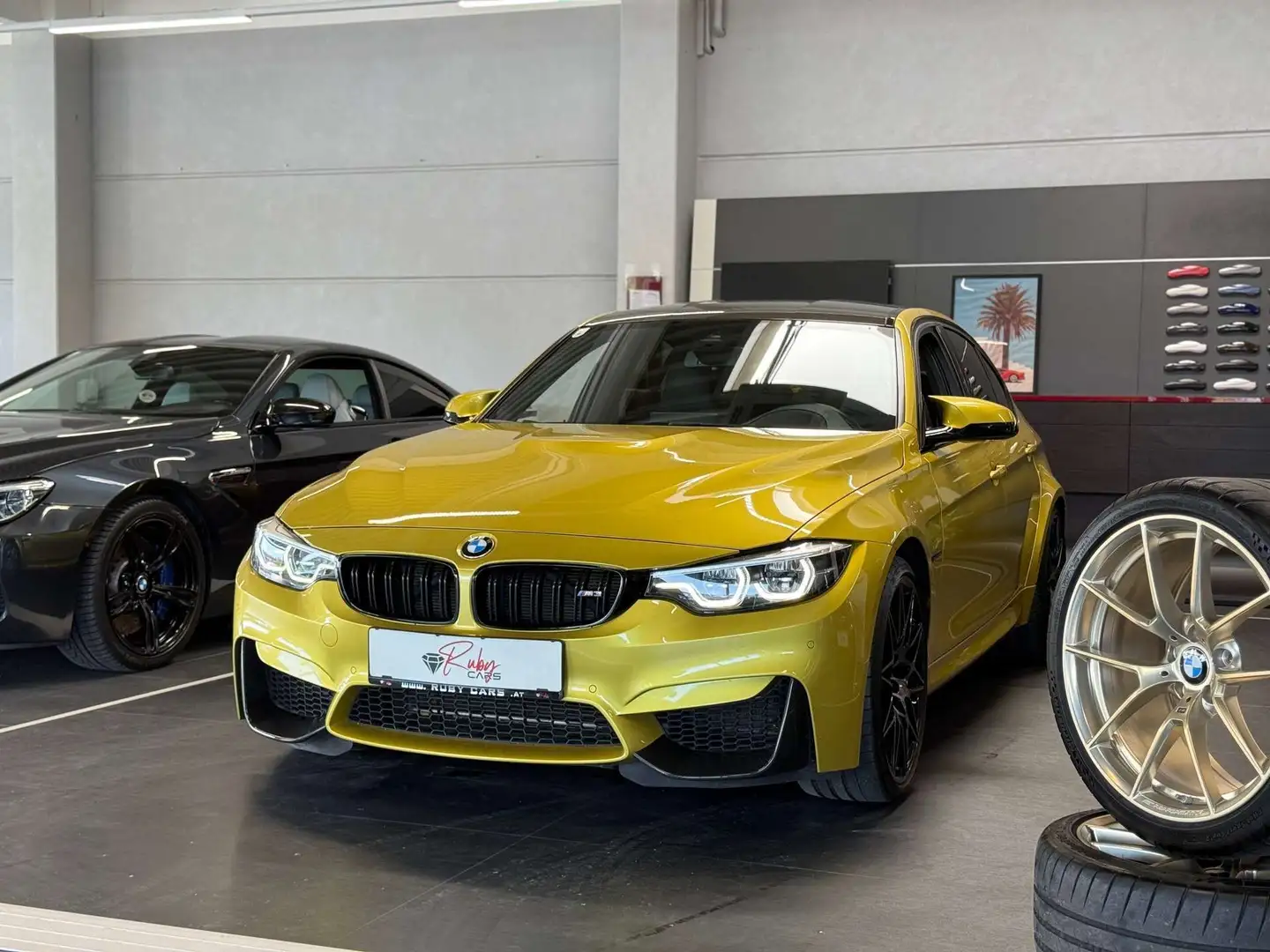 BMW M3 DKG Competition LCI2 Gelb - 1