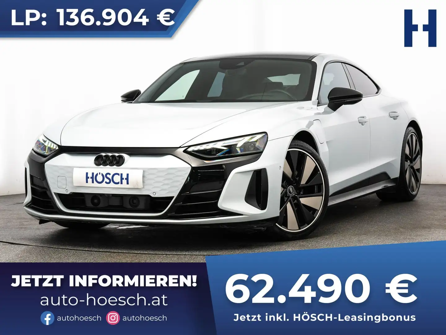 Audi e-tron GT PANO HEADUP LASER SITZLÜFT 21er Grigio - 1