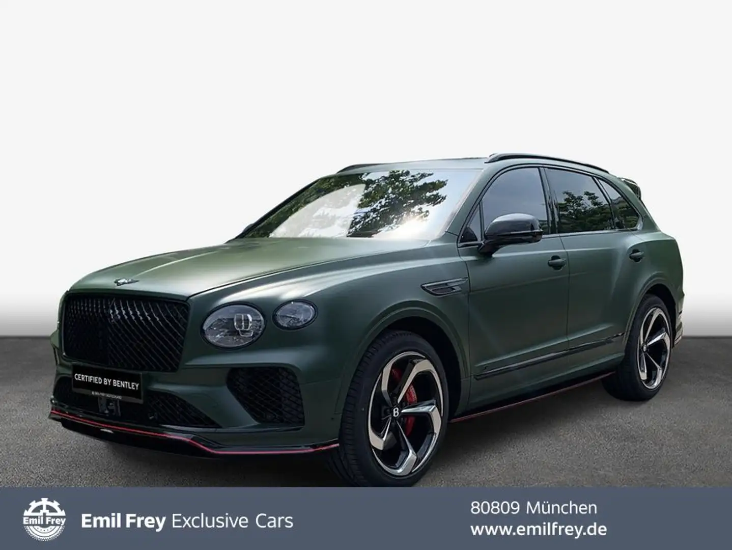 Bentley Bentayga New Bentayga  V8 S Black Edition Groen - 1