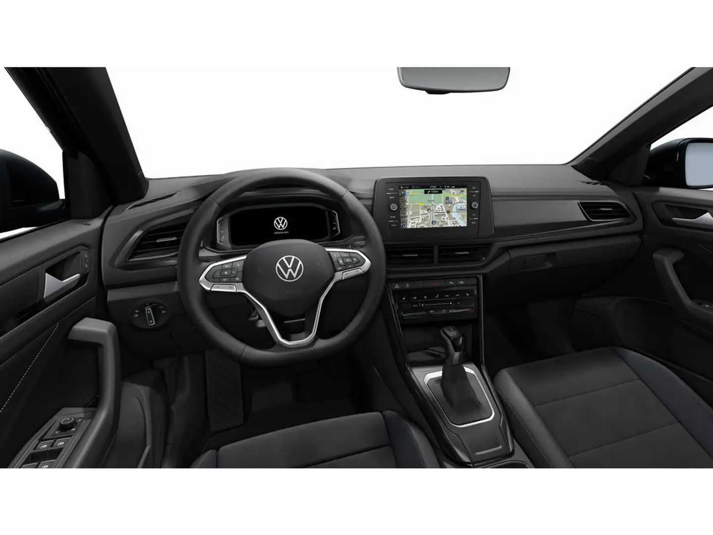Volkswagen T-Roc 2.0 TDI Style "Black Style" DSG,Navi,Ma Schwarz - 2