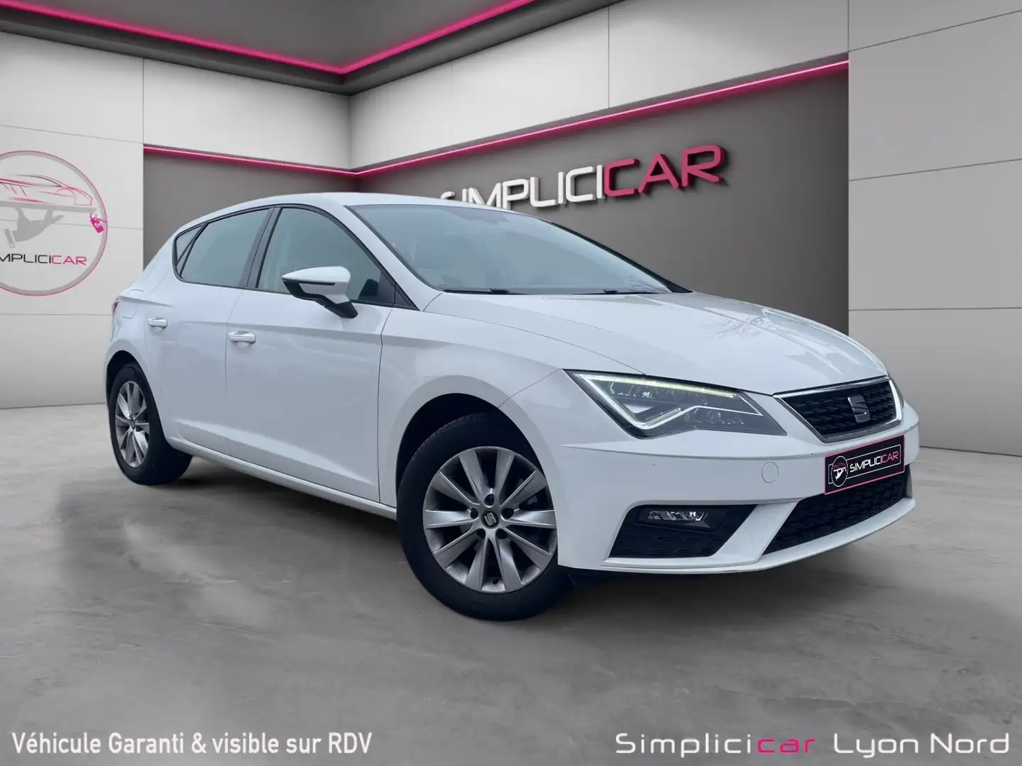 SEAT Leon Leon 1.0 TSI 115 Start/Stop BVM6 Style Blanc - 1