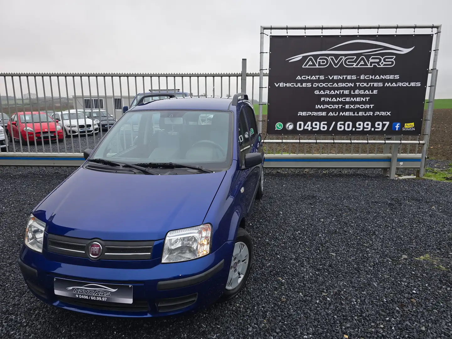Fiat Panda 1.2i ✅️ GARANTIE ✅️ AIRCO ✅️ Bleu - 1