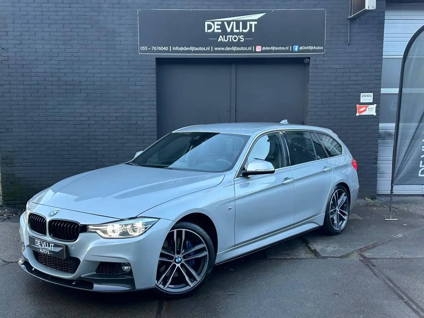 BMW 325 3-serie Touring 325d LCI 224PK M-Pakket | Led | Ca Šedá - 2