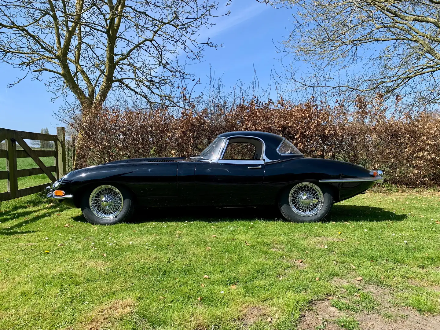 Jaguar E-Type Series I 3.8 l convertible+hardtop ‘nut&bolt’ Siyah - 1