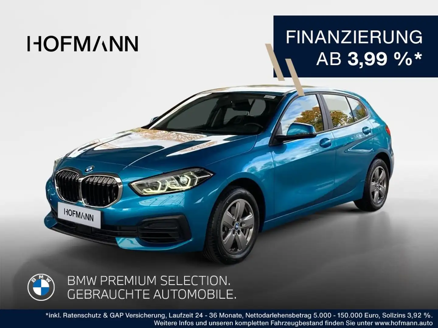 BMW 116 Advantage Blau - 1