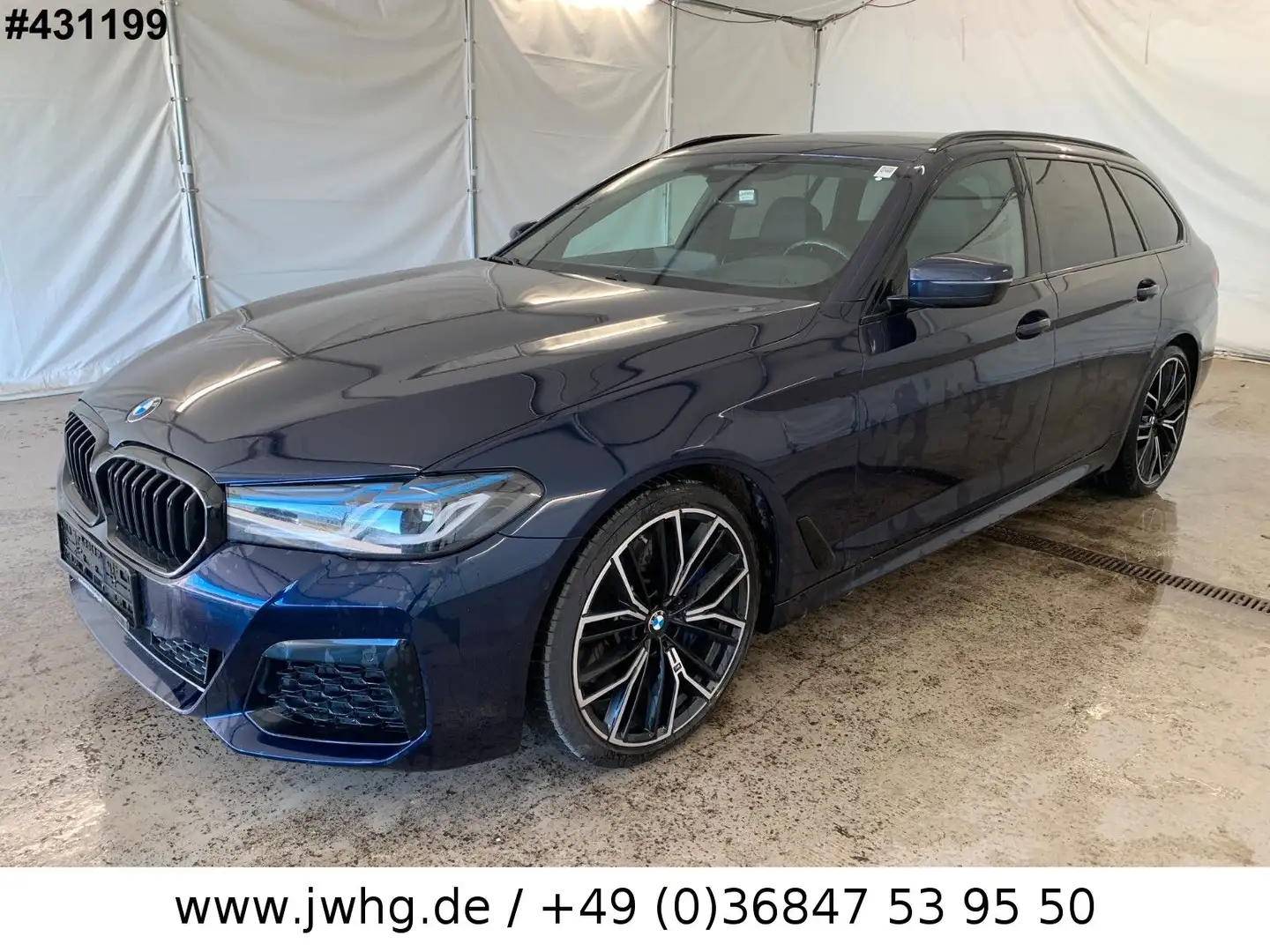 BMW 540 M Sport Laser 20"HUD DriveProf Memory Laser Blau - 1