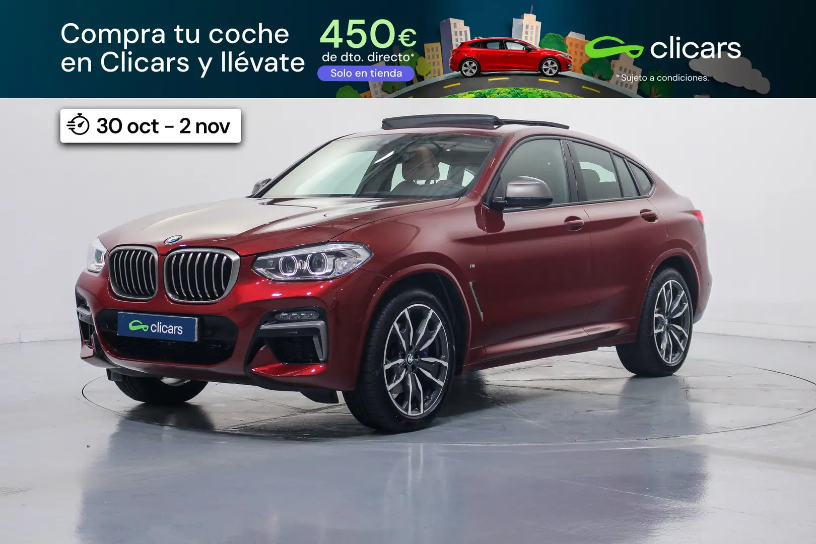 BMW X4 M40iA Rojo - 1