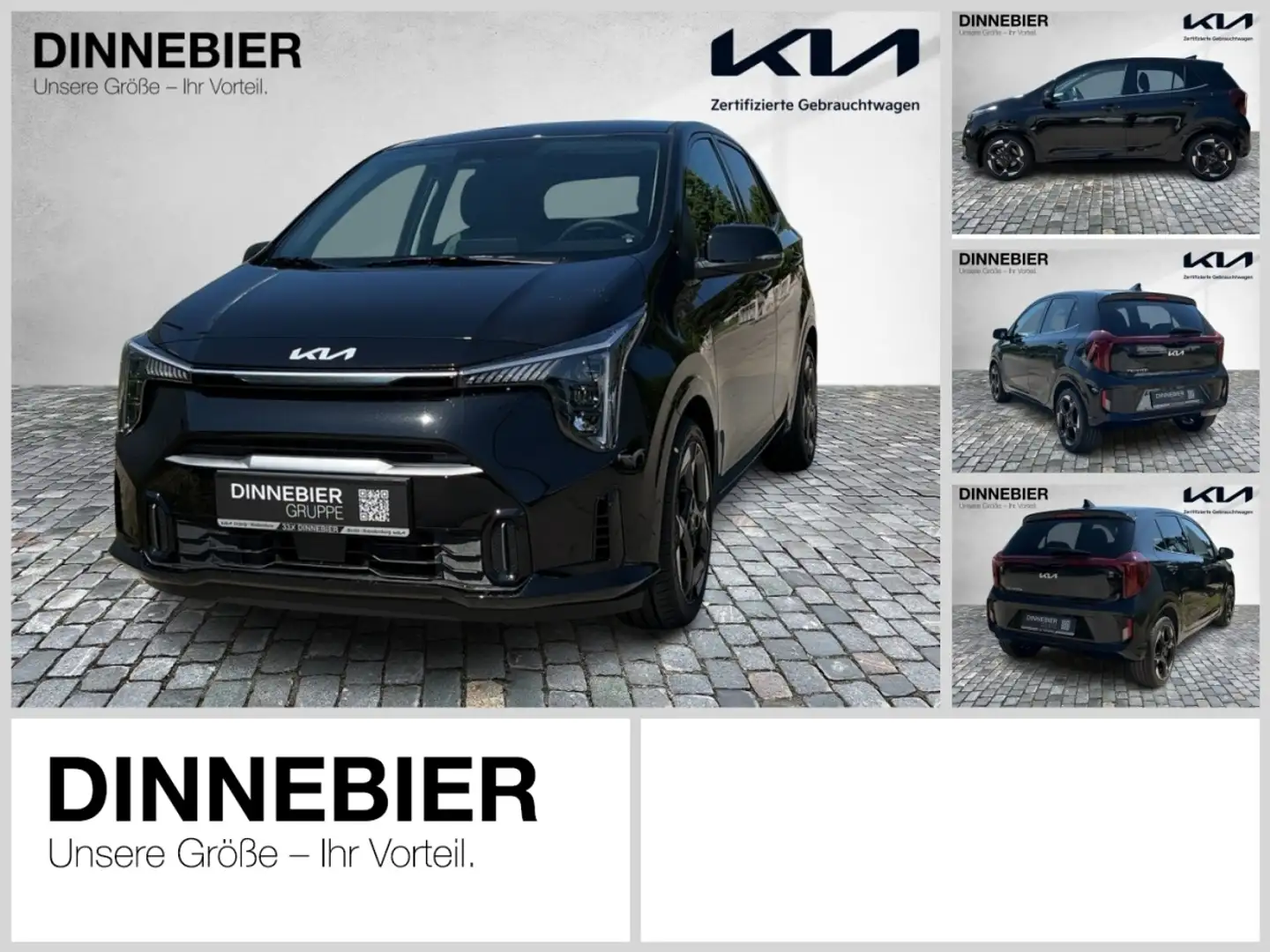Kia Picanto 1.2 Spirit Launch Edition LED+Kamera Zwart - 1