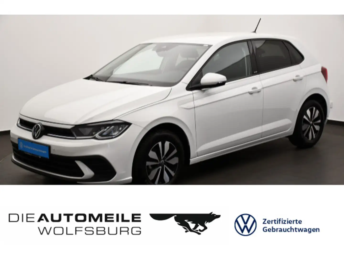 Volkswagen Polo VI 1.0 Move Sitzhzg/LED/Einparkhi v+h Weiß - 1