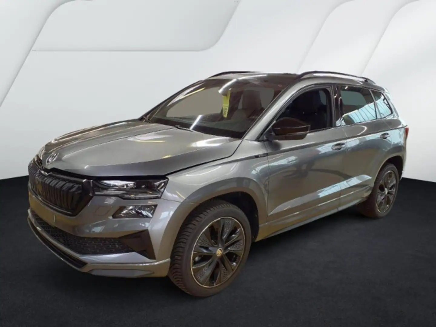 Skoda Karoq 1.5 TSI DSG SPORTLINE LM18 LEDER PANO NAVI Grau - 2