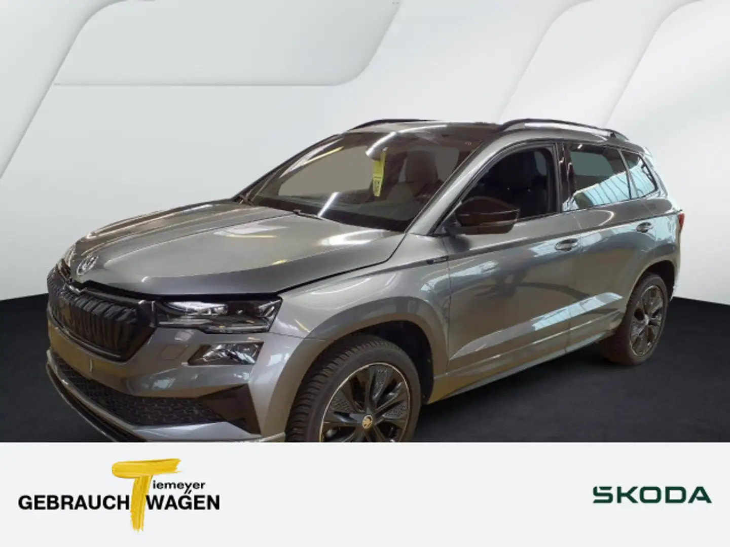Skoda Karoq 1.5 TSI DSG SPORTLINE LM18 LEDER PANO NAVI Grau - 1