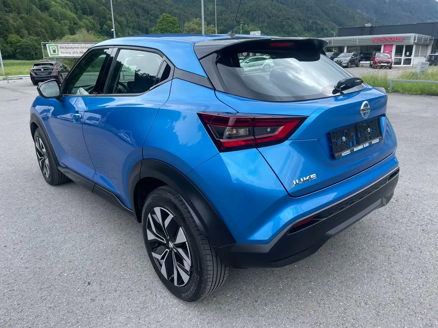 Nissan Juke 1,0 DIG-T Acenta Comfort Azul - 2